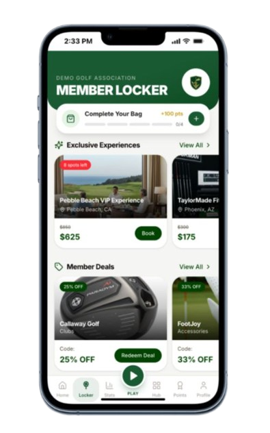 Member Locker View